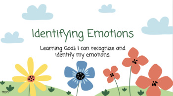 Preview of Recognizing, Identifying, and Regulating Emotions SEL Lessons