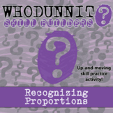 Recognizing Proportions Whodunnit Activity - Printable & D