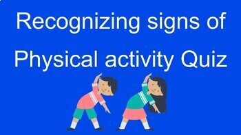 Preview of Recognizing Signs of Physical Activity Movement Knowledge