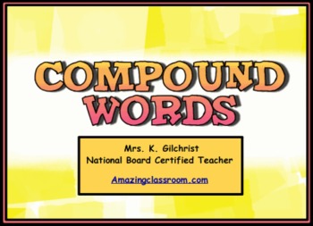 Preview of Compound Words - Smart Notebook Lesson