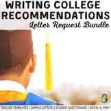Recommendation Letter Request Bundle: Ideal for College Requests