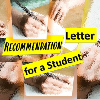 Preview of Recommendation Letter (Student) {EDITABLE)