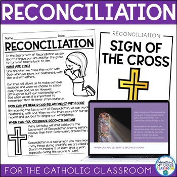 Preview of Reconciliation | Catholic | Lent