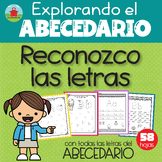 Reconozco las letras del Abecedario / Spanish Alphabet Activities