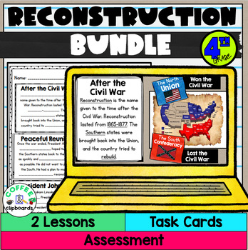 Preview of Reconstruction Unit Bundle: Lessons, Activities, Timeline, Test - SS4H6