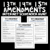 Reconstruction: 13th, 14th, 15th Amendments Internet Scave