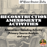 Reconstruction Amendments Activities
