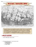 Reconstruction & Civil War Thanksgiving Cartoon Analysis