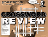 Reconstruction Crossword Puzzle Review