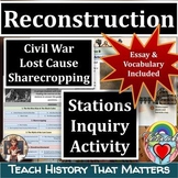 Reconstruction DBQ Stations: Black Codes, Sharecropping, L