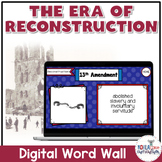 Reconstruction Digital Word Wall