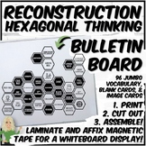 Reconstruction Era Large Hexagonal Cards (Bulletin or Whit