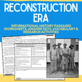 Reconstruction Era Packet: No-Prep Informational History P