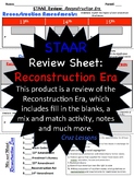 Reconstruction Era, STAAR Review Sheet