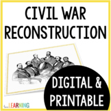 Reconstruction Era after the Civil War - Slides Lesson and