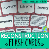 Reconstruction Flash Cards