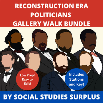 Preview of Reconstruction Gallery Walk/ Stations Activity: Mega Pack