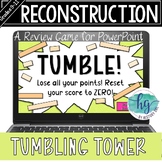 Reconstruction Test Prep & Unit Review Game for PowerPoint
