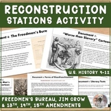 Reconstruction Stations: Jim Crow, Plessy v. Ferguson, Fre