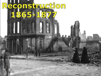 Preview of Reconstruction (U.S. History) 1865-1877 with video BUNDLE