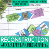 Reconstruction Vocabulary Matching Activity