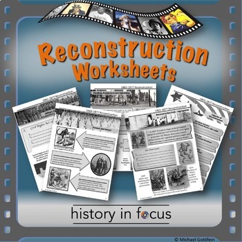 Preview of Reconstruction Worksheets