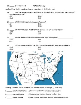 pearson history and geography tests westward expansion