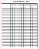 Record Keeping Template