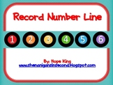 Record Number Line