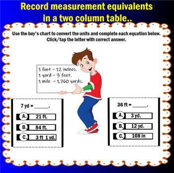 Preview of Record measurement equivalents in a two-column table.