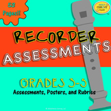 Recorder Assessments (40 Recorder Music Assessments)