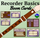 Recorder Basics Boom Cards