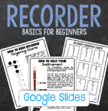 Recorder Beginner Basics Music Program