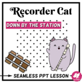 Down by the Station Recorder Music Lesson