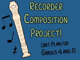 Recorder Composition Project (Unit Plan)
