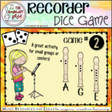 Recorder Dice Game 2: AGE