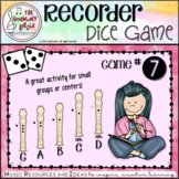 Recorder Dice Game 7: GABCD