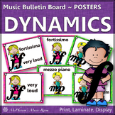 Music Room Décor and Bulletin Board | Music Dynamics Posters