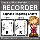 Recorder Fingering Charts for Soprano Recorder Music Room 