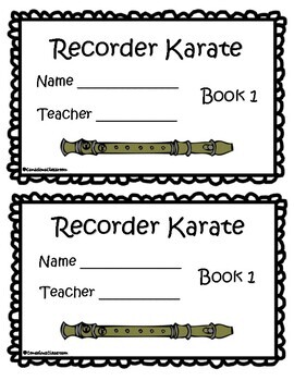 Preview of Recorder Karate Book 1 - GEA (Sol, Mi, La) start
