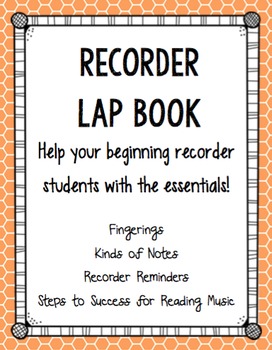 Preview of Recorder Lapbook