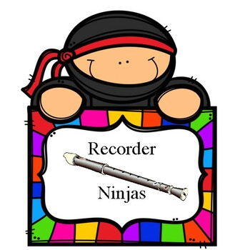 Preview of Recorder Ninjas - Recorder Curriculum and Concert with Trax