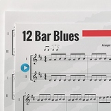 12-Bar Blues: A Duet Experience - Recorder Sheet Music