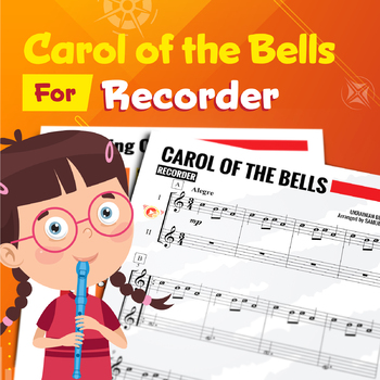 Preview of Carol of the Bells - Christmas Carol | Duet | Recorder Sheet Music