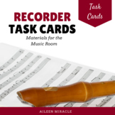 Recorder Task Cards