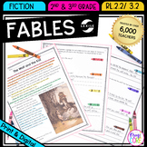 Retell Stories Fables Theme Reading Comprehension Passages