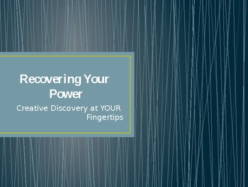 Preview of Recovering Your Creative Power