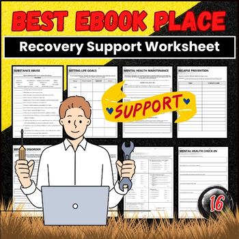 Preview of Recovery Support Worksheet