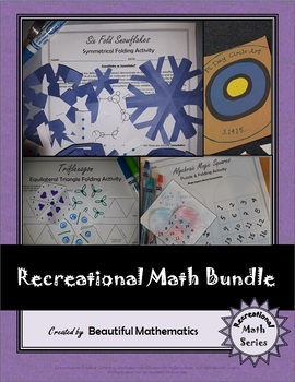 Preview of Recreational Math Curiosities Bundle