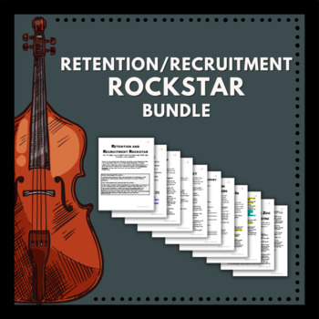Preview of Recruitment/Retention Rockstar Bundle